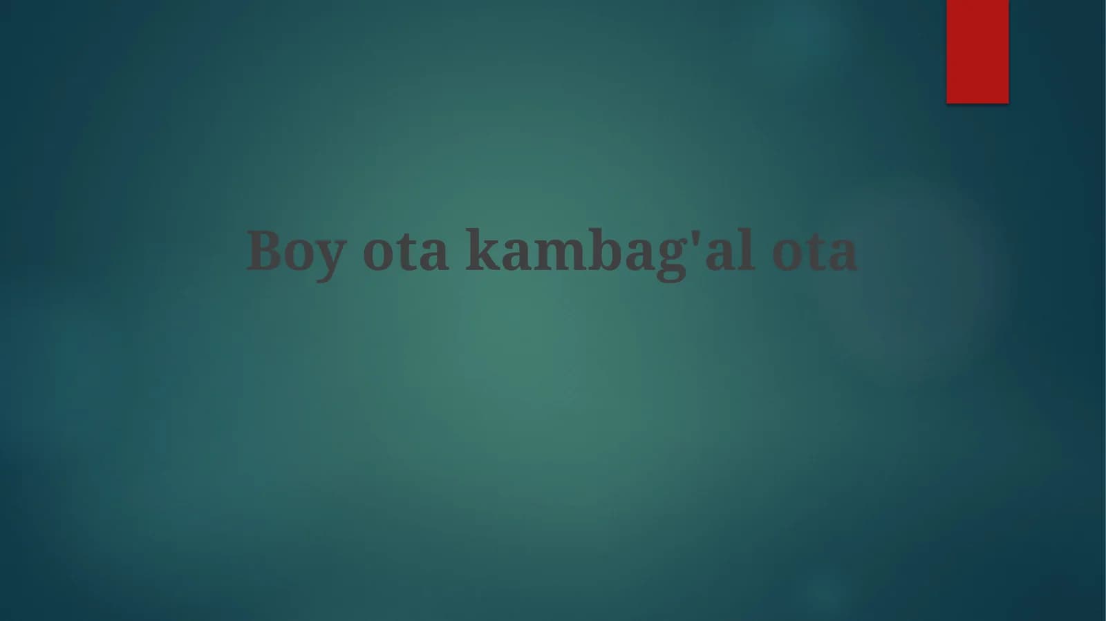 Boyotakambag'alota