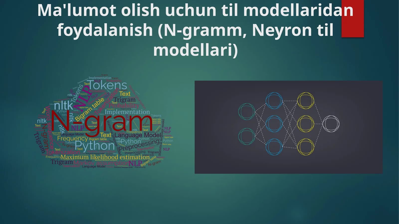 Ma'lumot olish uchun til modellaridan foydalanish (N-gramm, Neyron til modellari)