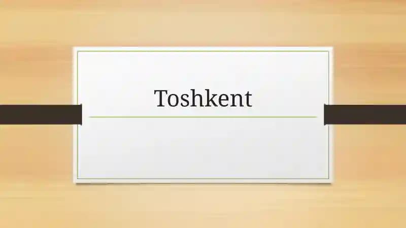 Toshkent