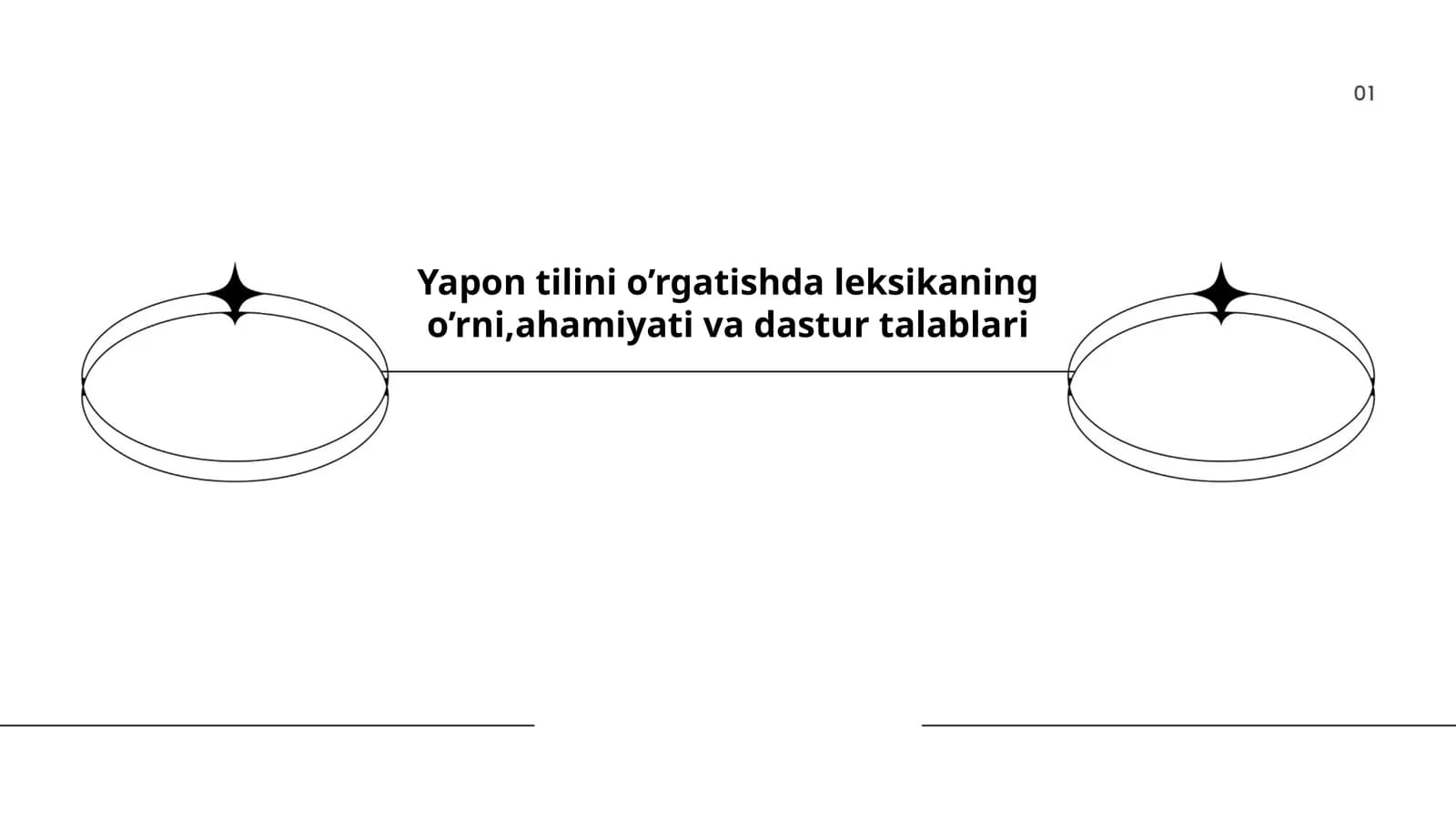 Yapon tilini o'rgatishda leksikaning o'rni, ahamiyati va dastur talablari