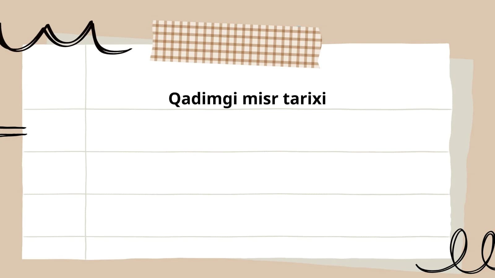 Qadimgi misr tarixi