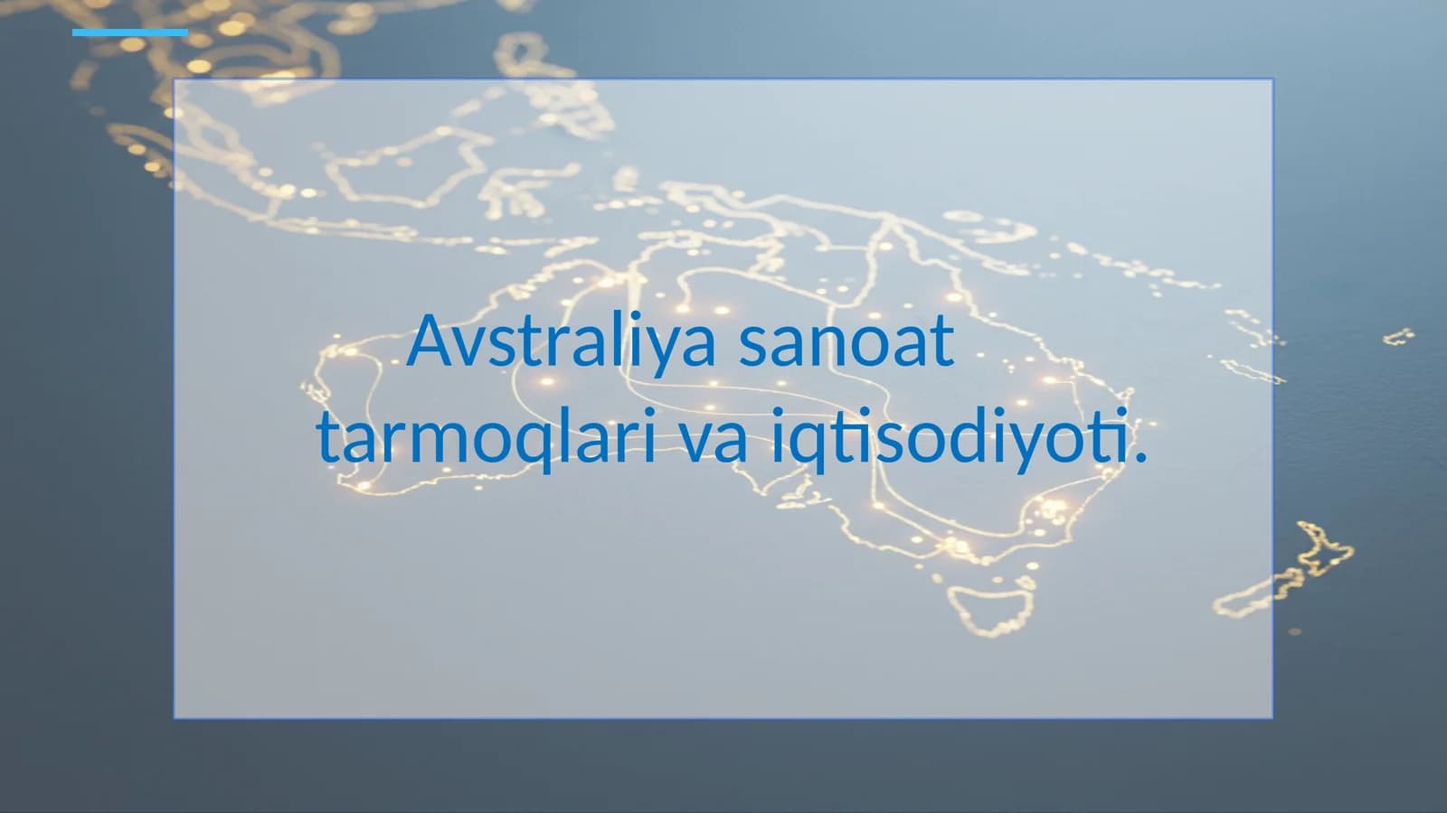 Avstraliya sanoatlarmoqlari va iqtisodiyoti