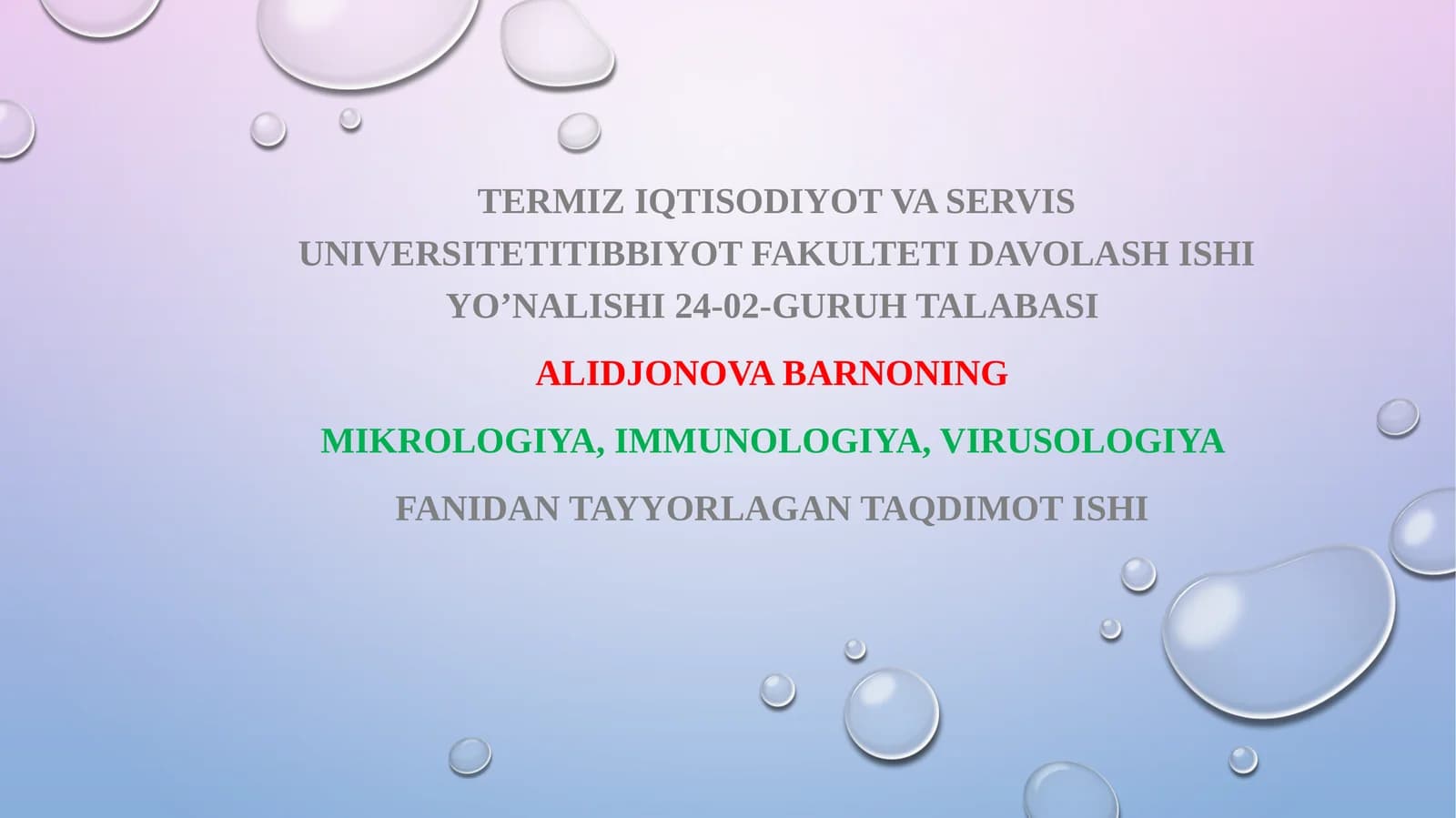 Disbakterioz va dizbakteriozning zamonaviy bakteriologik diagnostikasi