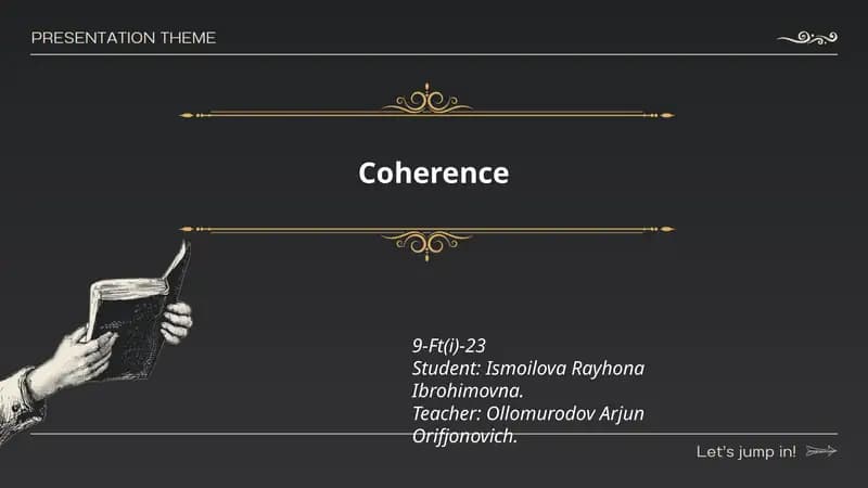 Coherence