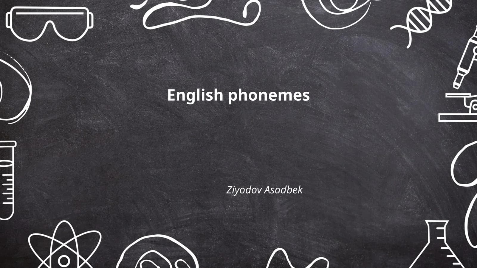 English phonemes