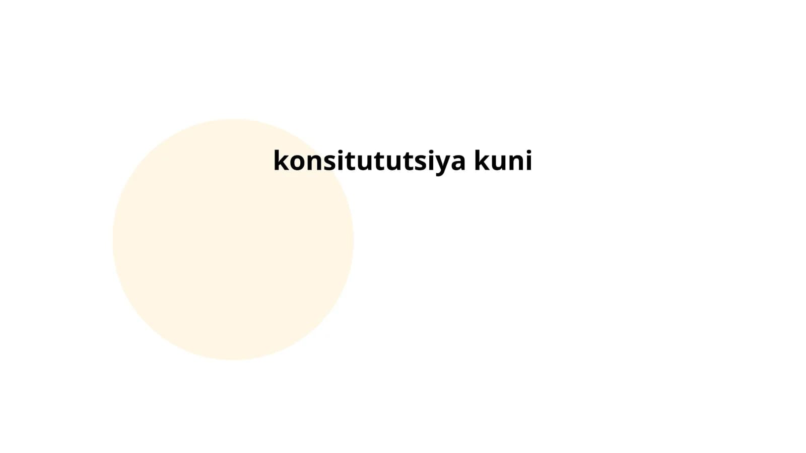 O'zbekiston Konstitutsiyasi Tarixi