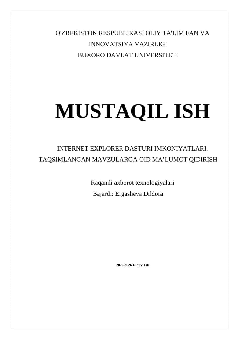 Ta’lim jarayonida bulutli texnologiyalardan foydalanish