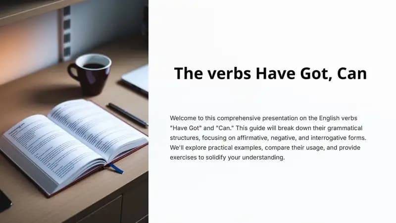 Introduction to Modal Verbs: Understanding Their Purpose
