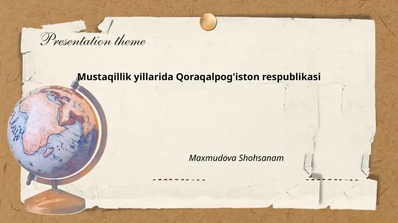 Qoraqalpog'iston respublikasi