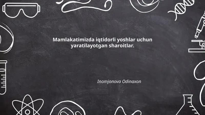 Iqtidorli yoshlarni aniqlash va monitoring tizimi