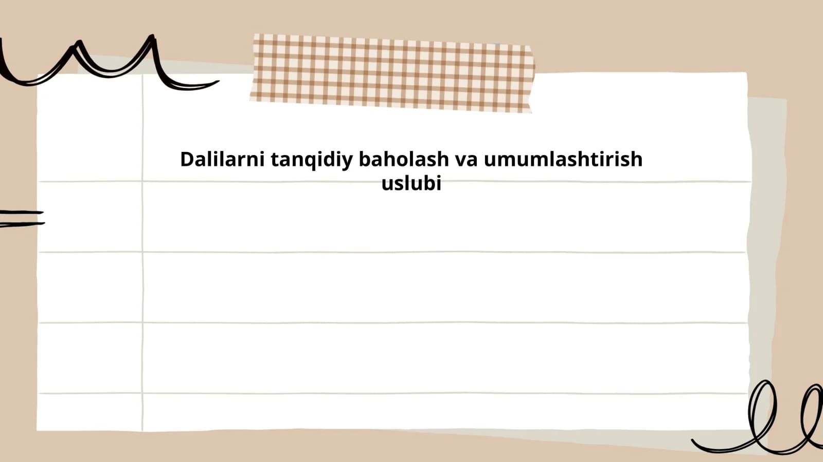 Adabiyot tahlili
