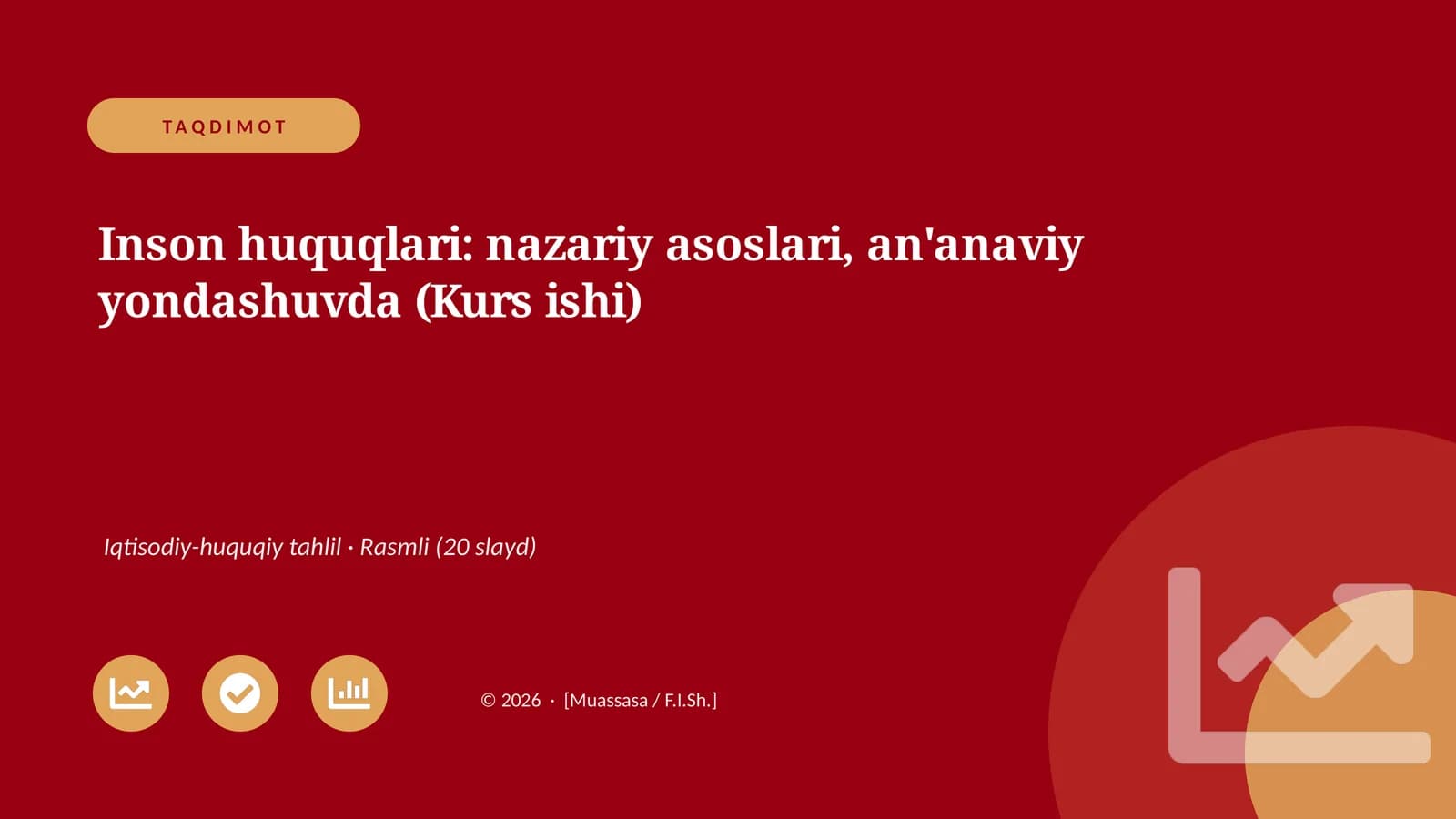Inson huquqlari: nazariy asoslari, an'anaviy yondashuvda (Kurs ishi)