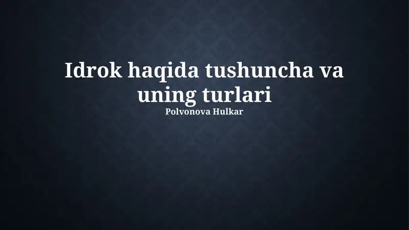 Aqlning mohiyati va ta'riflari