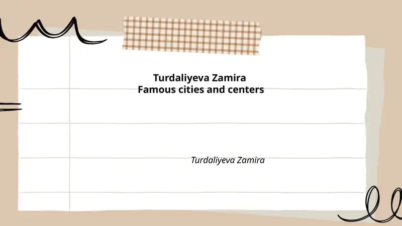 Turdaliyeva Zamira