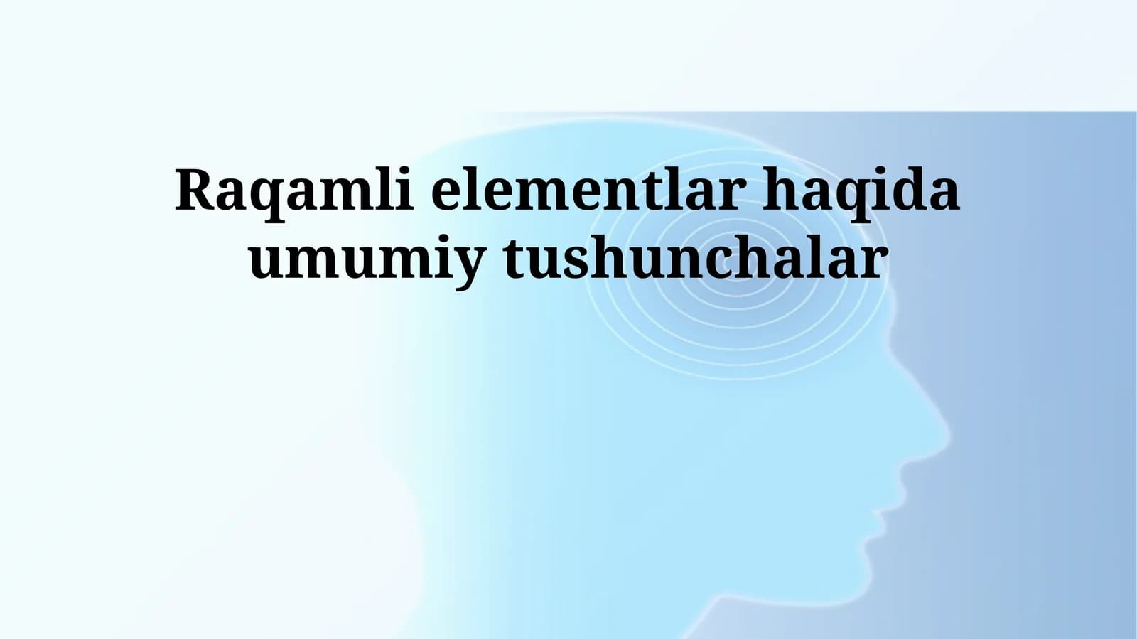 Ikkilik raqamlash tizimi (Binary)