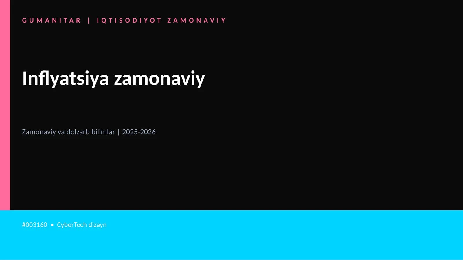 Inflyatsiya zamonaviy