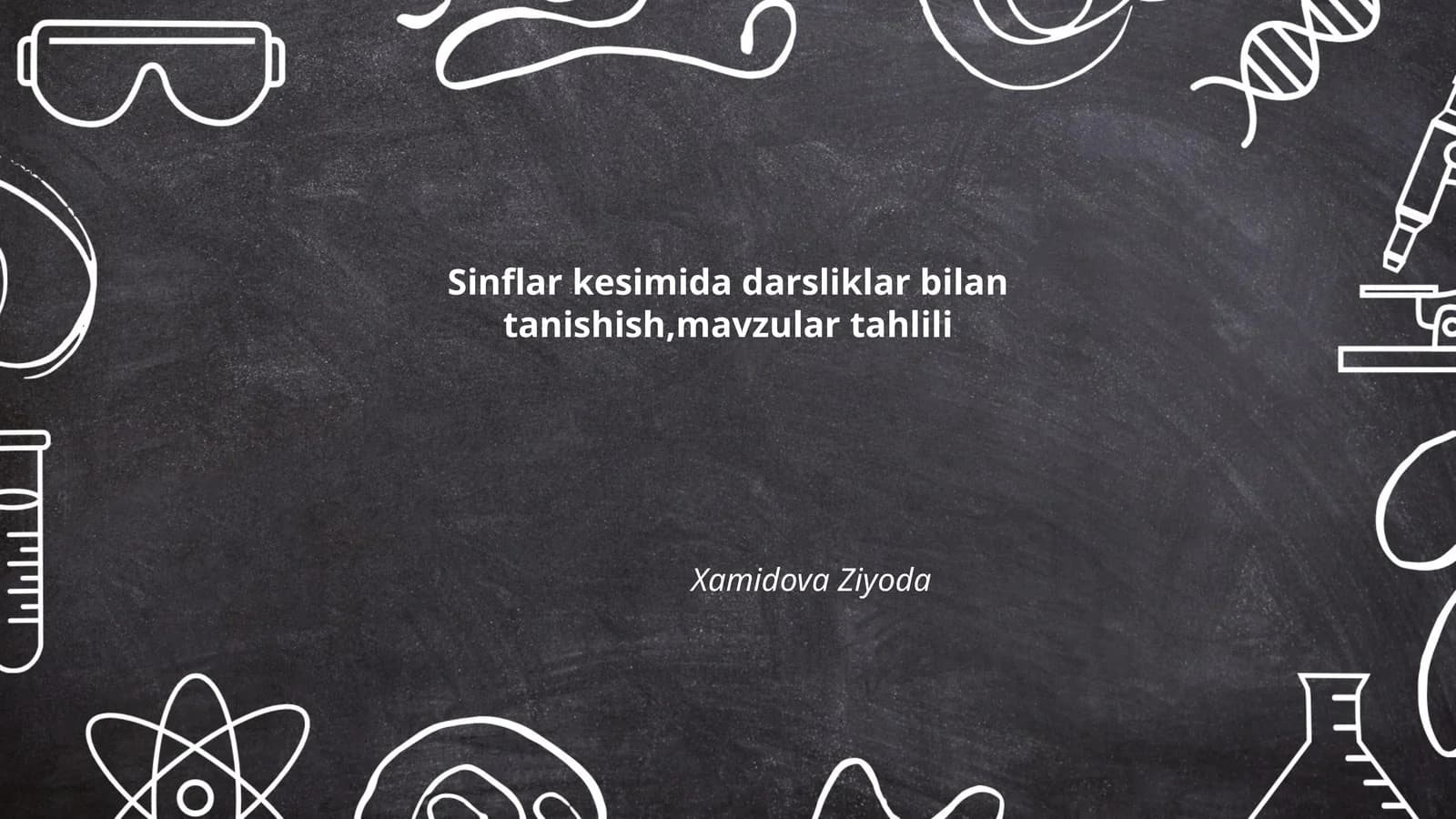 O‘quv dasturlarini tahlil qilish