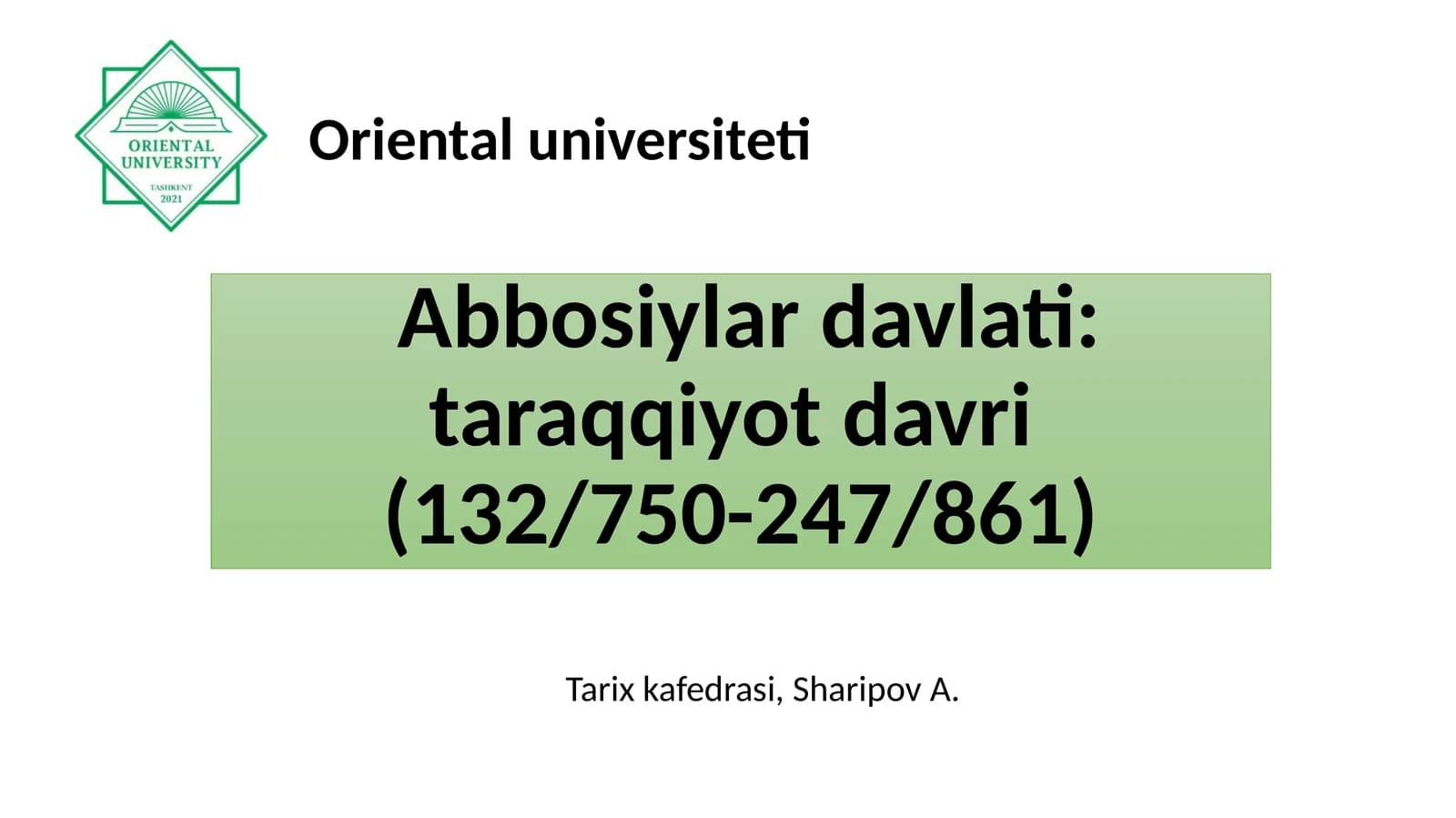 Ilko’ntaxalifadavri(750-862yy.)