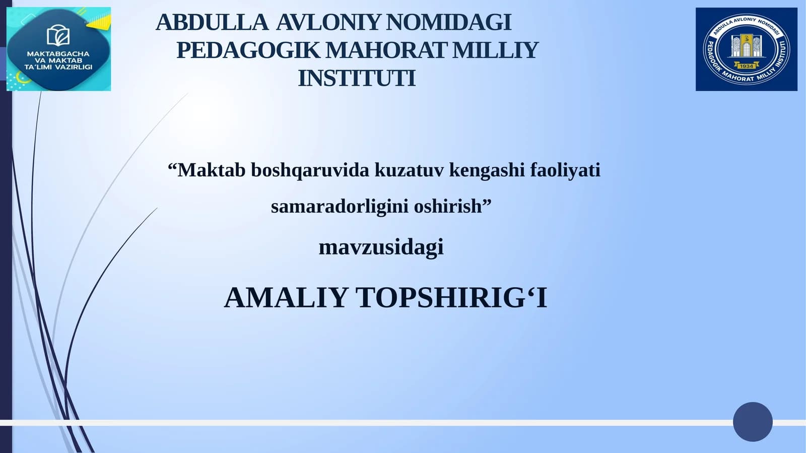 Maktab boshqaruvida kuzatuv kengashi faoliyati samaradorligini oshirish