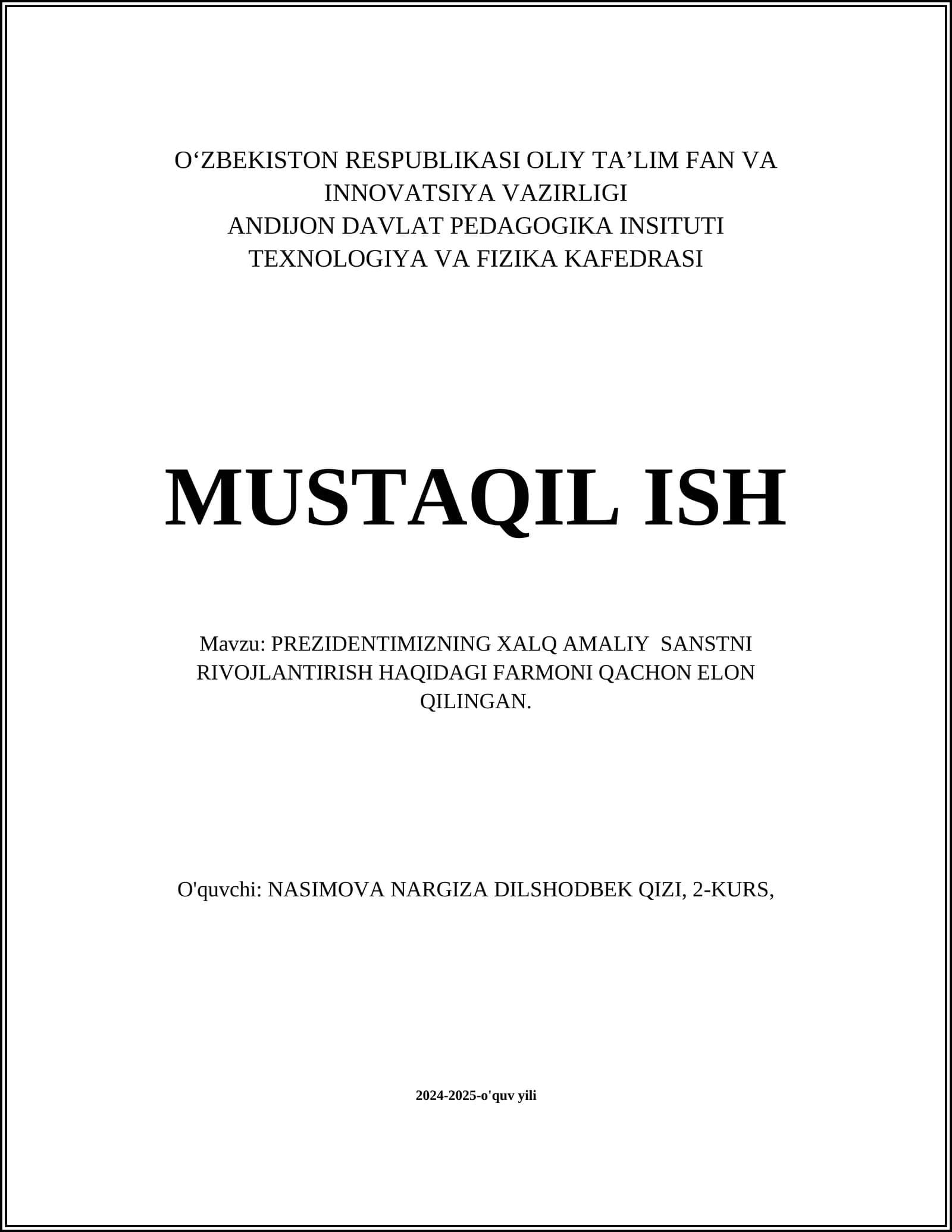 Ishlab chiqarishni modernizatsiya qilish