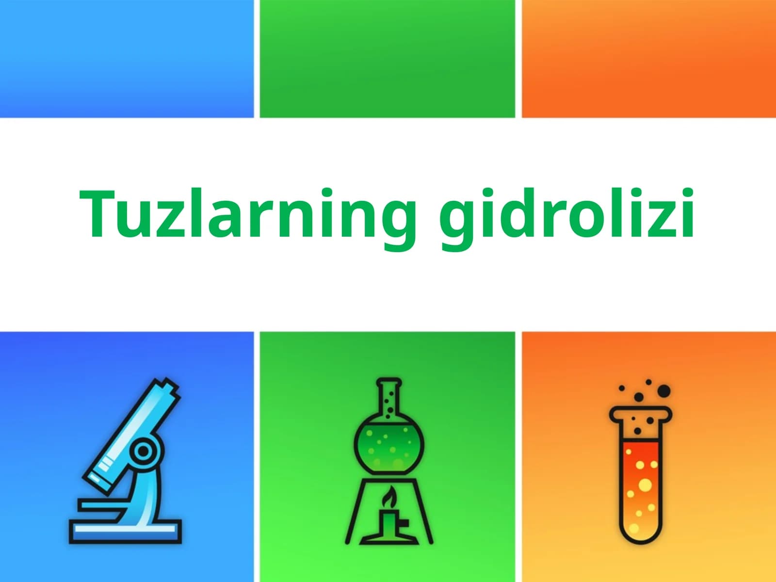 Tuzlarning gidrolizi