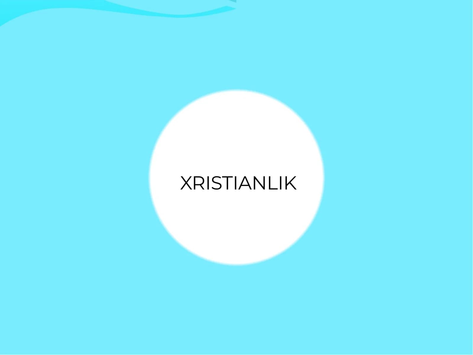 XRISTIANLIK