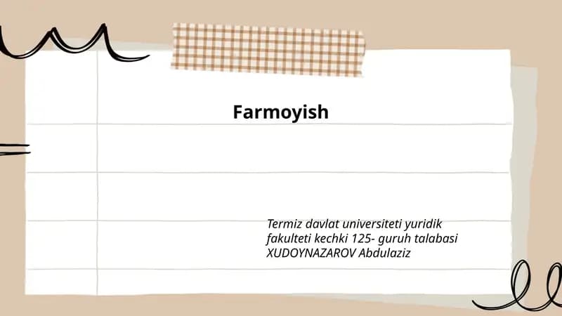 Farmoyish