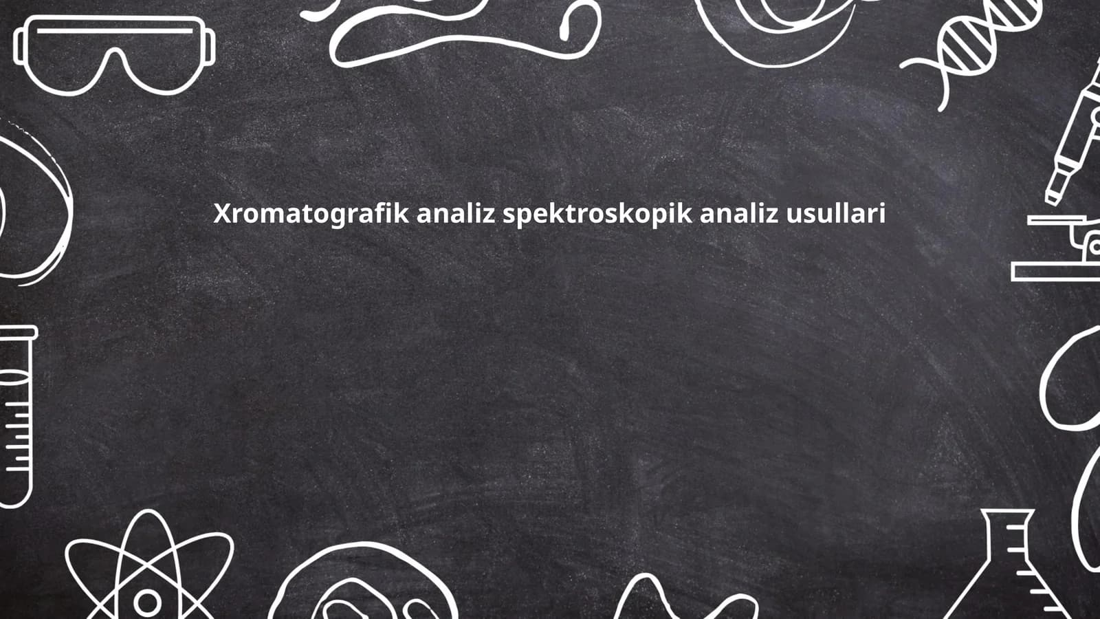 Yuzaki xromatografiya usullari