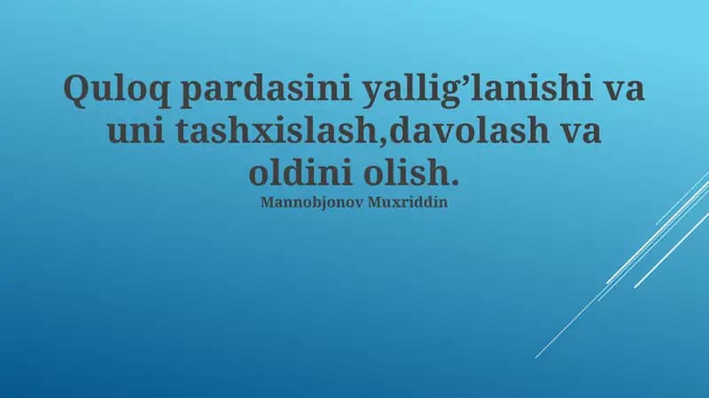 Profilaktika choralari
