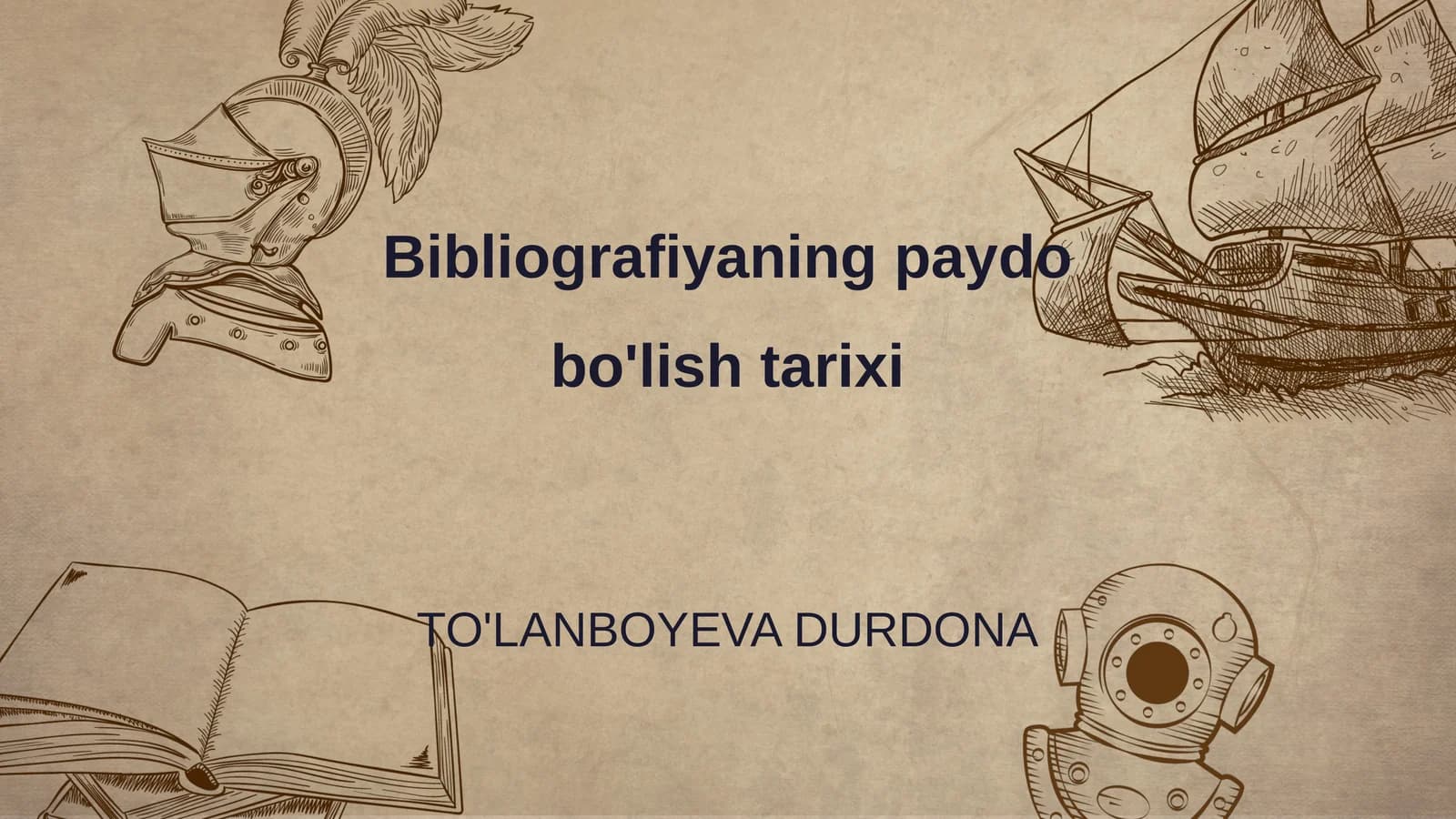 Bibliografiyaning paydo bo'lish tarixi