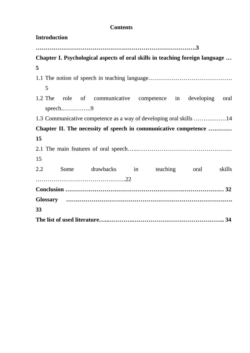 Problems of oral speech teaching in primary classes