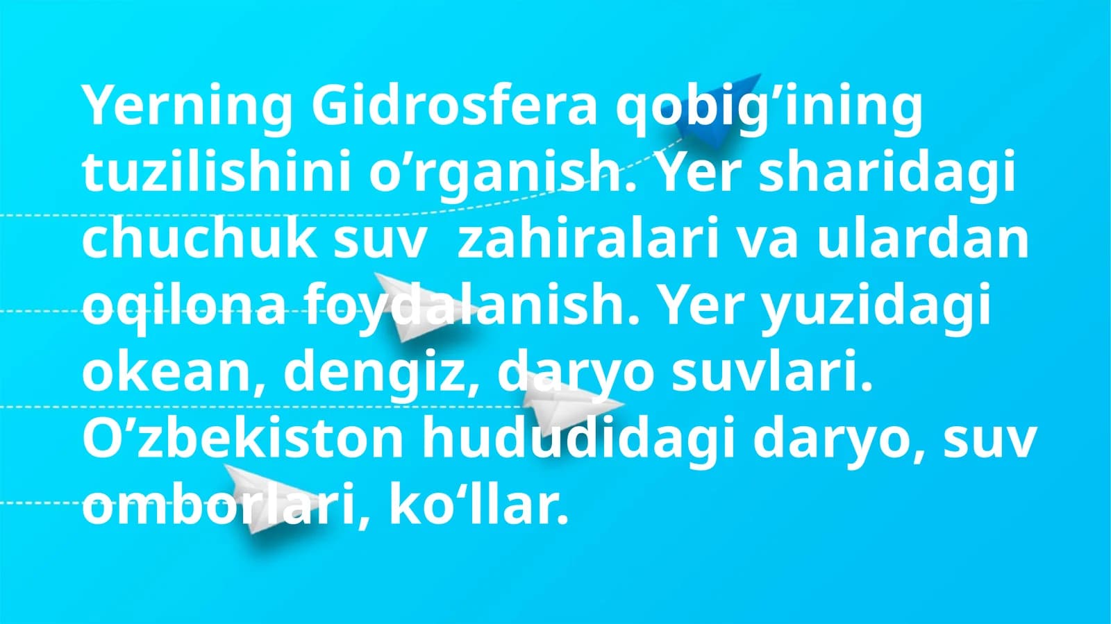 Yerning Gidrosferasi: Tuzilishi va Tarkibi