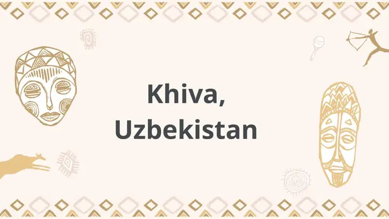 Khiva, Uzbekistan