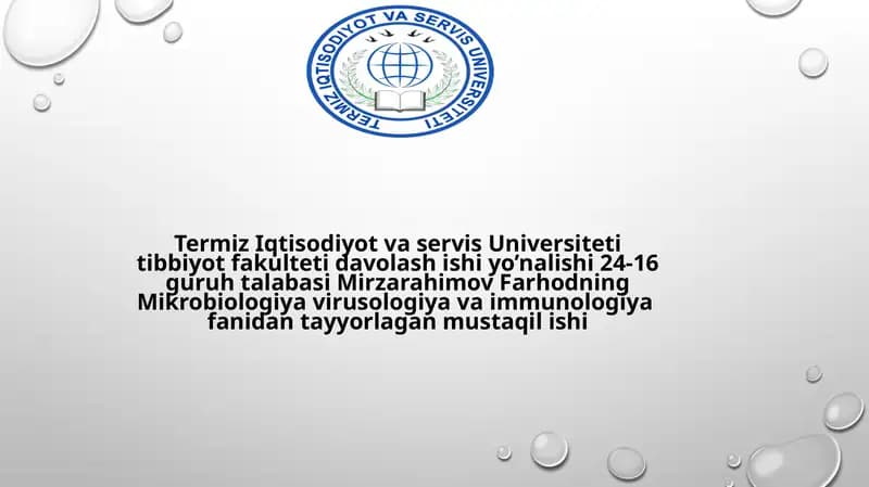 Bakteriyalarning antibiotiklarga chidamli shakllarini paydo bo‘lish mexanizmlari