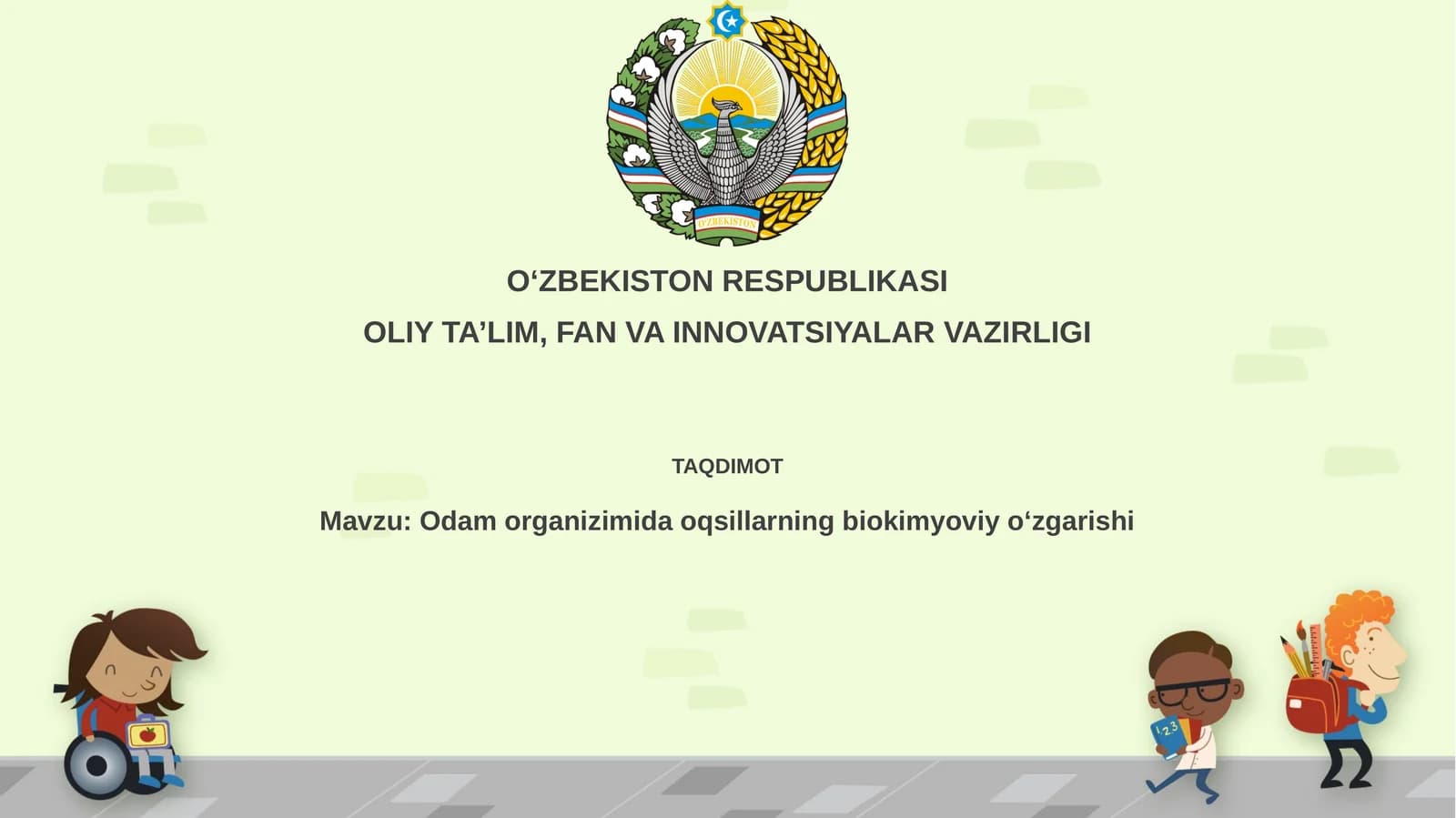 Oqsillarning metabolik transformatsiyasi va degradatsiyasi