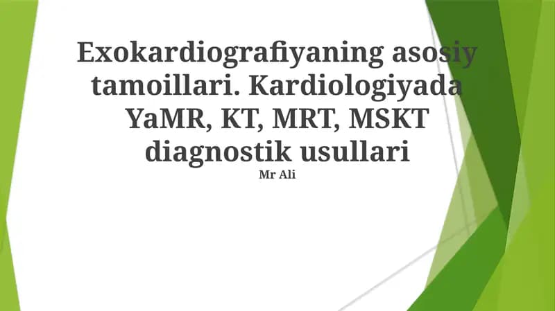 Yurak magnit-rezonans tomografiyasi (Y MRT)