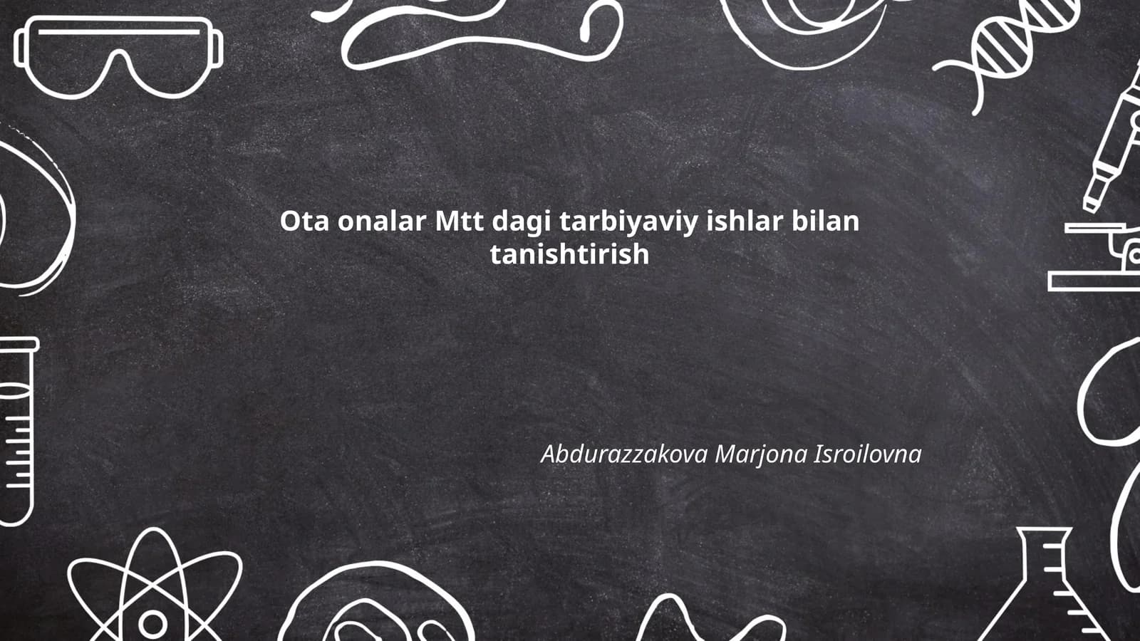 MTTning tarbiyaviy ishlarining maqsad va vazifalari