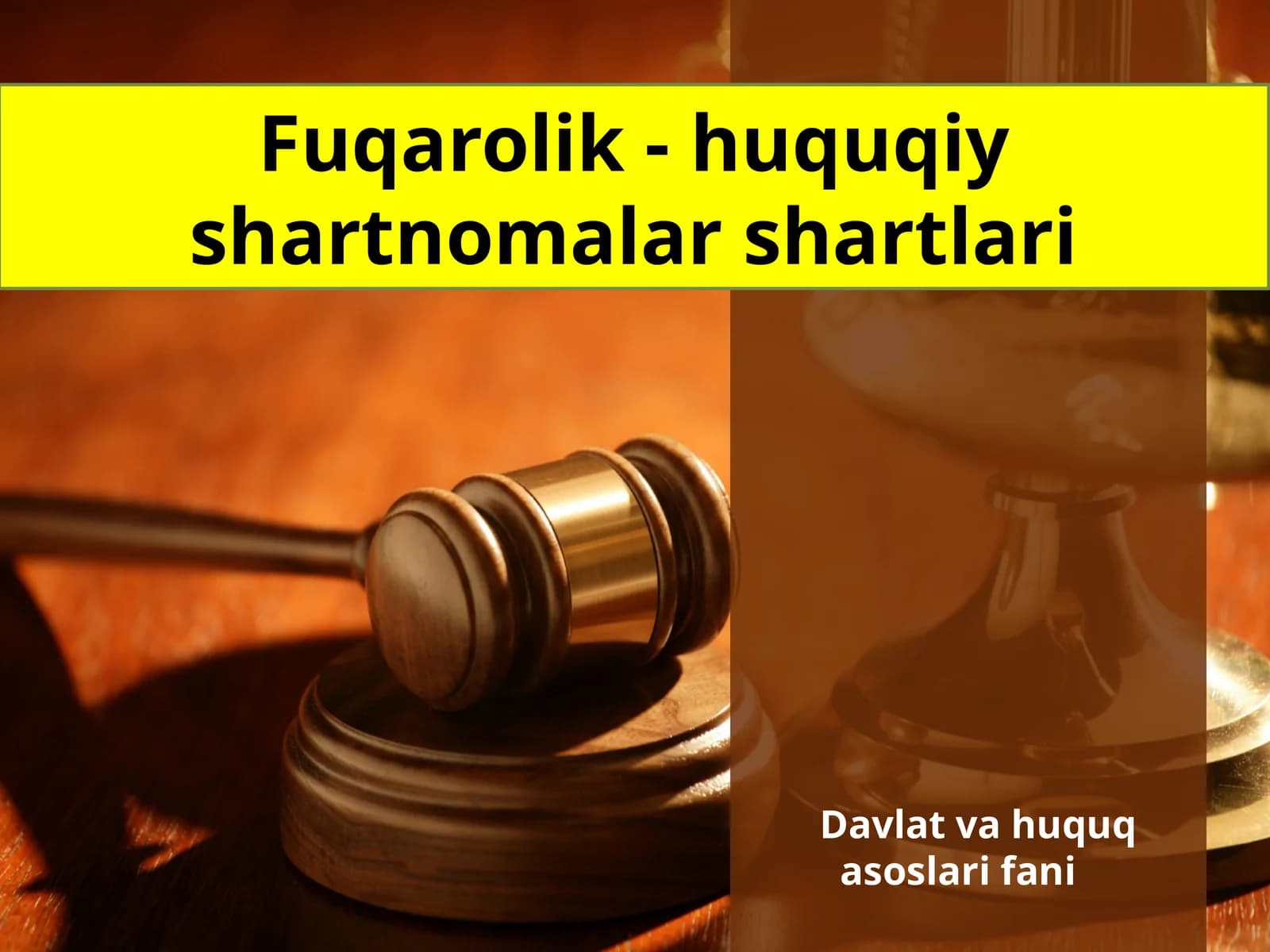Fuqarolik-huquqiyshartnomalarshartlari