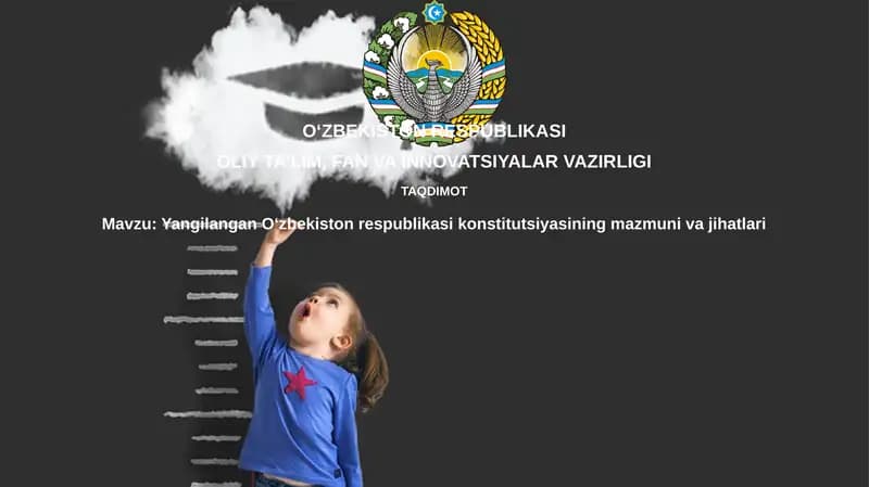 Yangilangan O‘zbekiston Respublikasi Konstitutsiyasining Mazmuni va Jihatlari