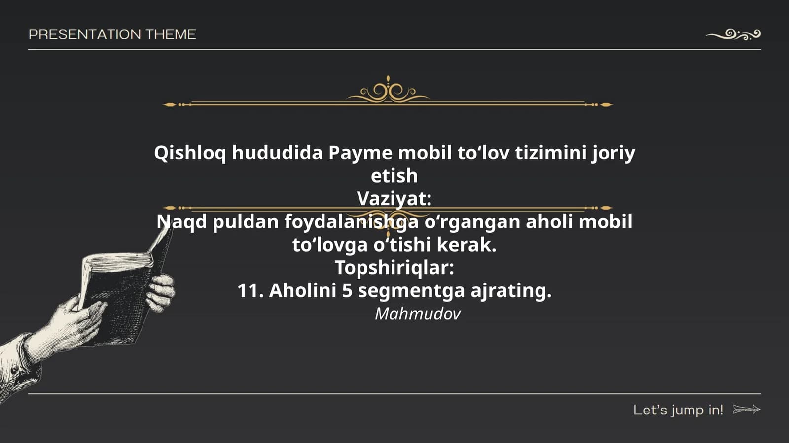 Payme mobil to‘lov tizimini joriy etish