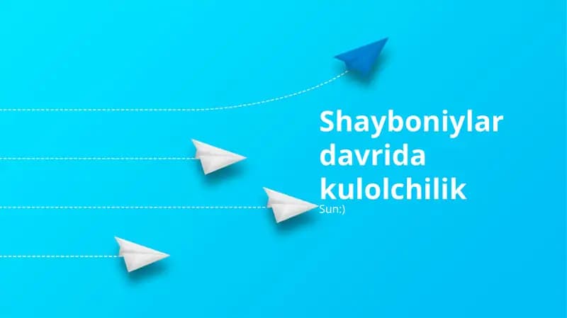 Shayboniylar davrida kulolchilik