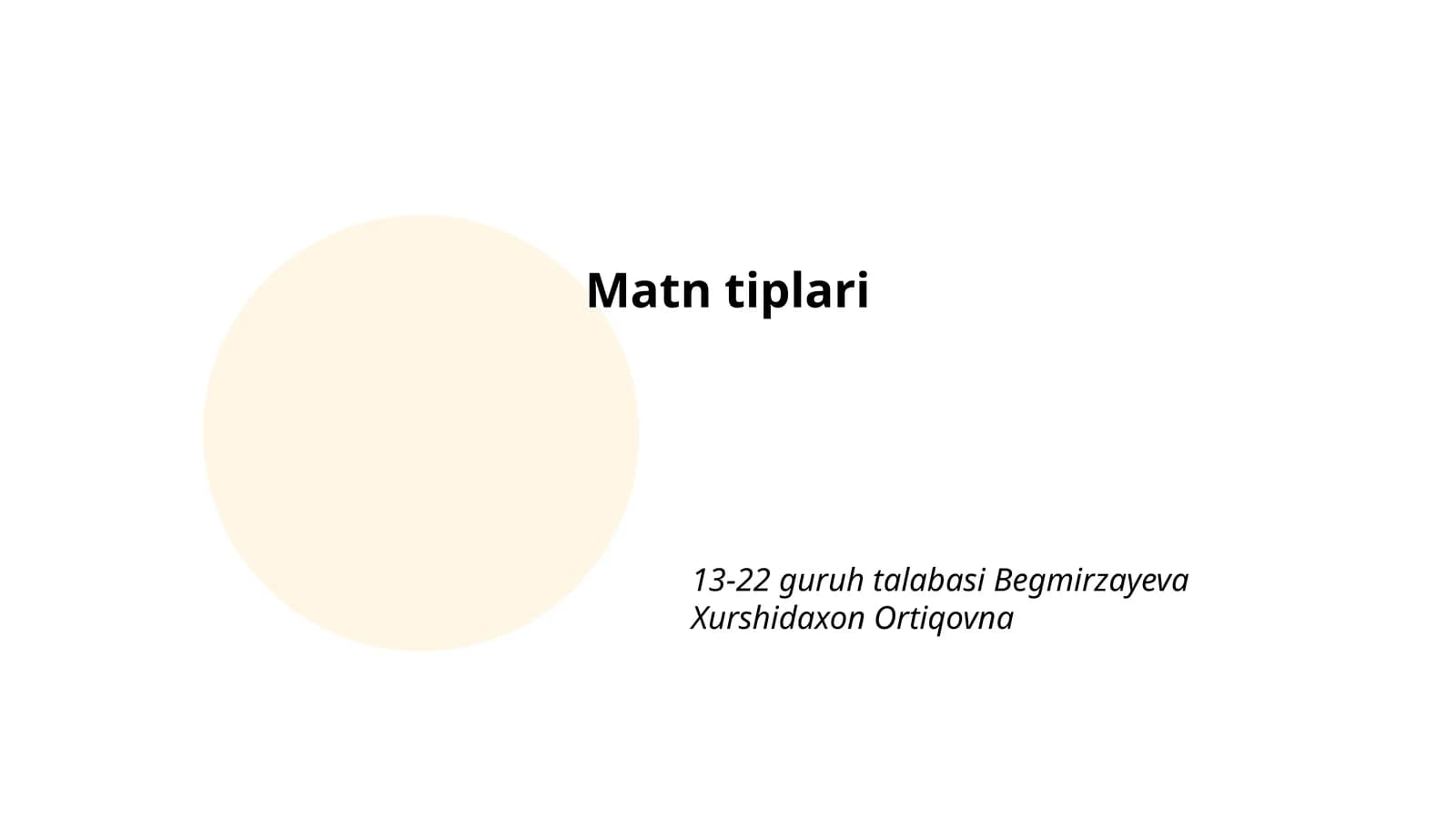 Matn tiplari