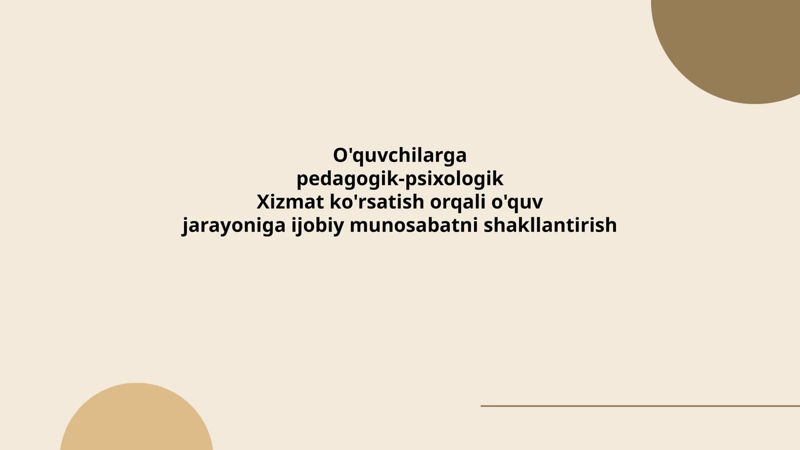 O'quvchilargapedagogik-psixologikXizmat