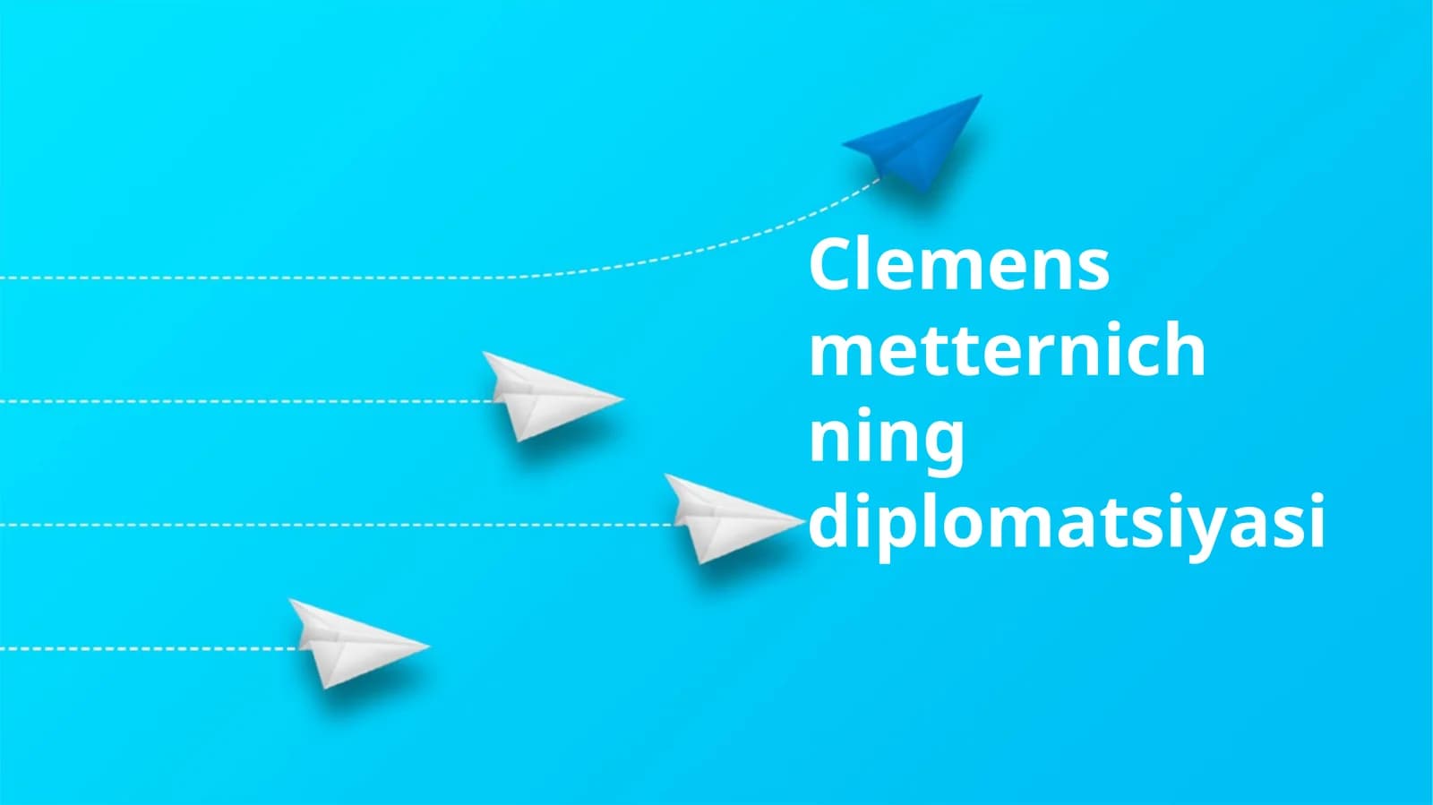Clemens metternich ning diplomatsiyasi