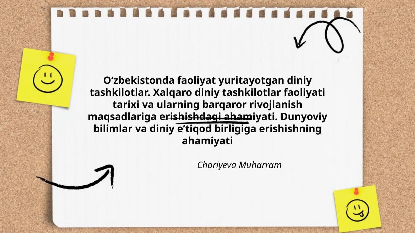 Choriyeva Muharram