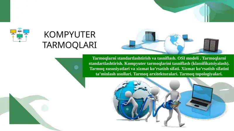 Tarmoqlar nistandartlashtirish