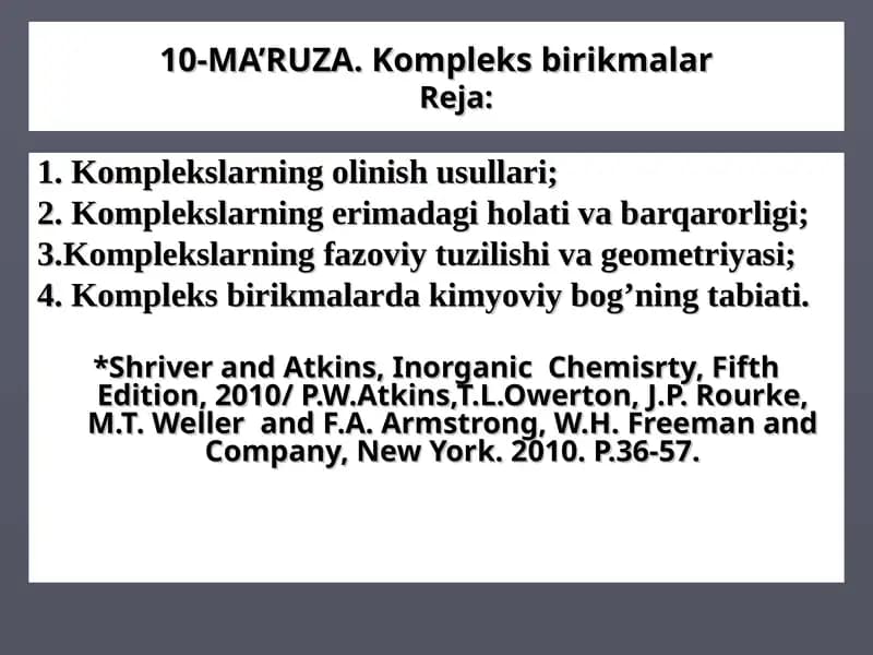Kompleks birikmalar
