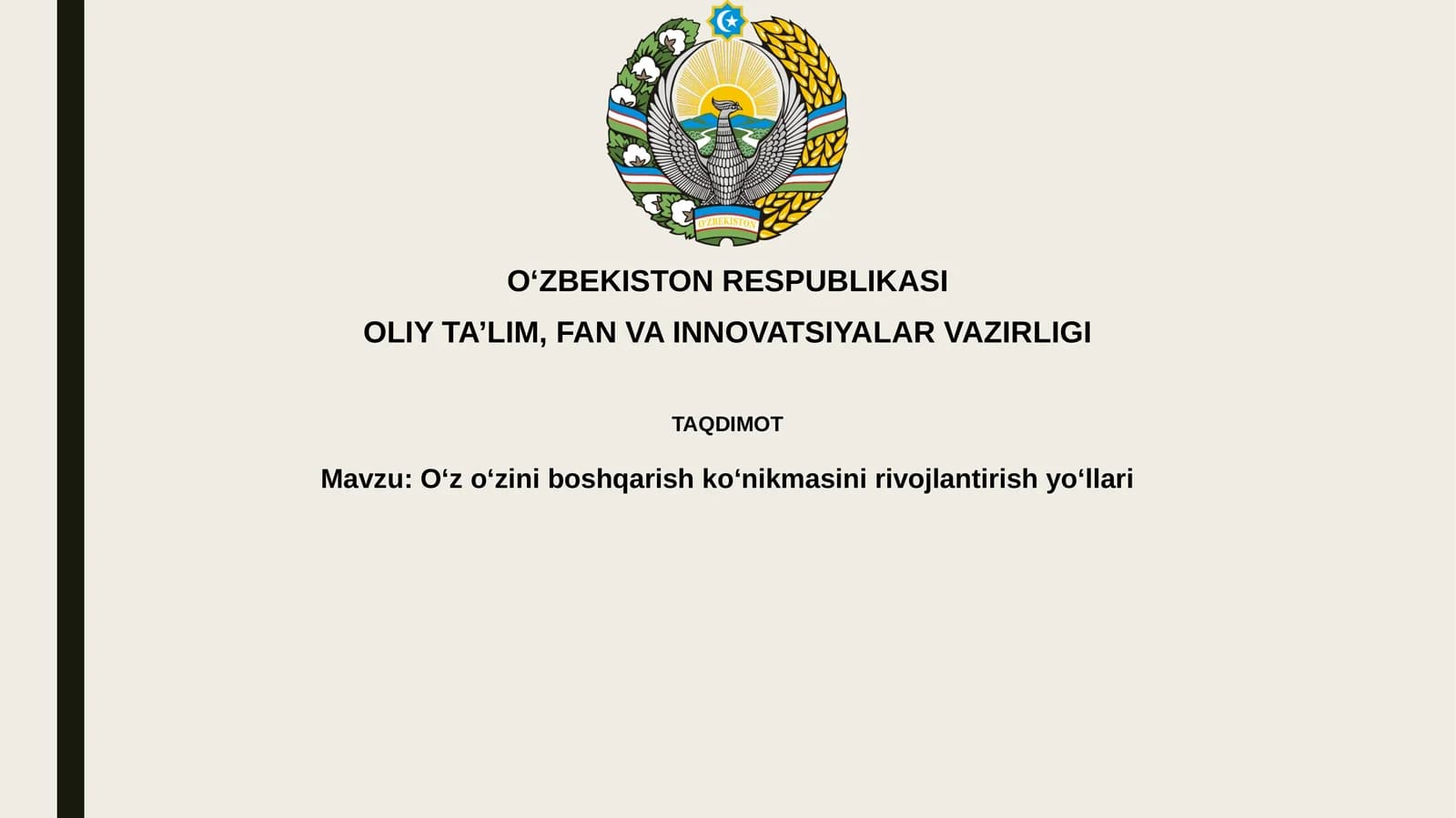 O'zini anglash