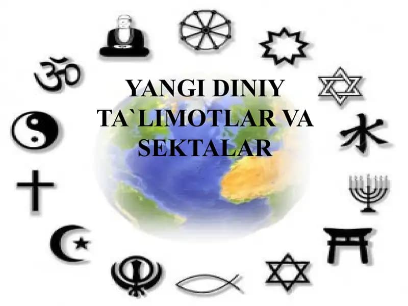 Yangi diniy ta'limotlar va sektalar