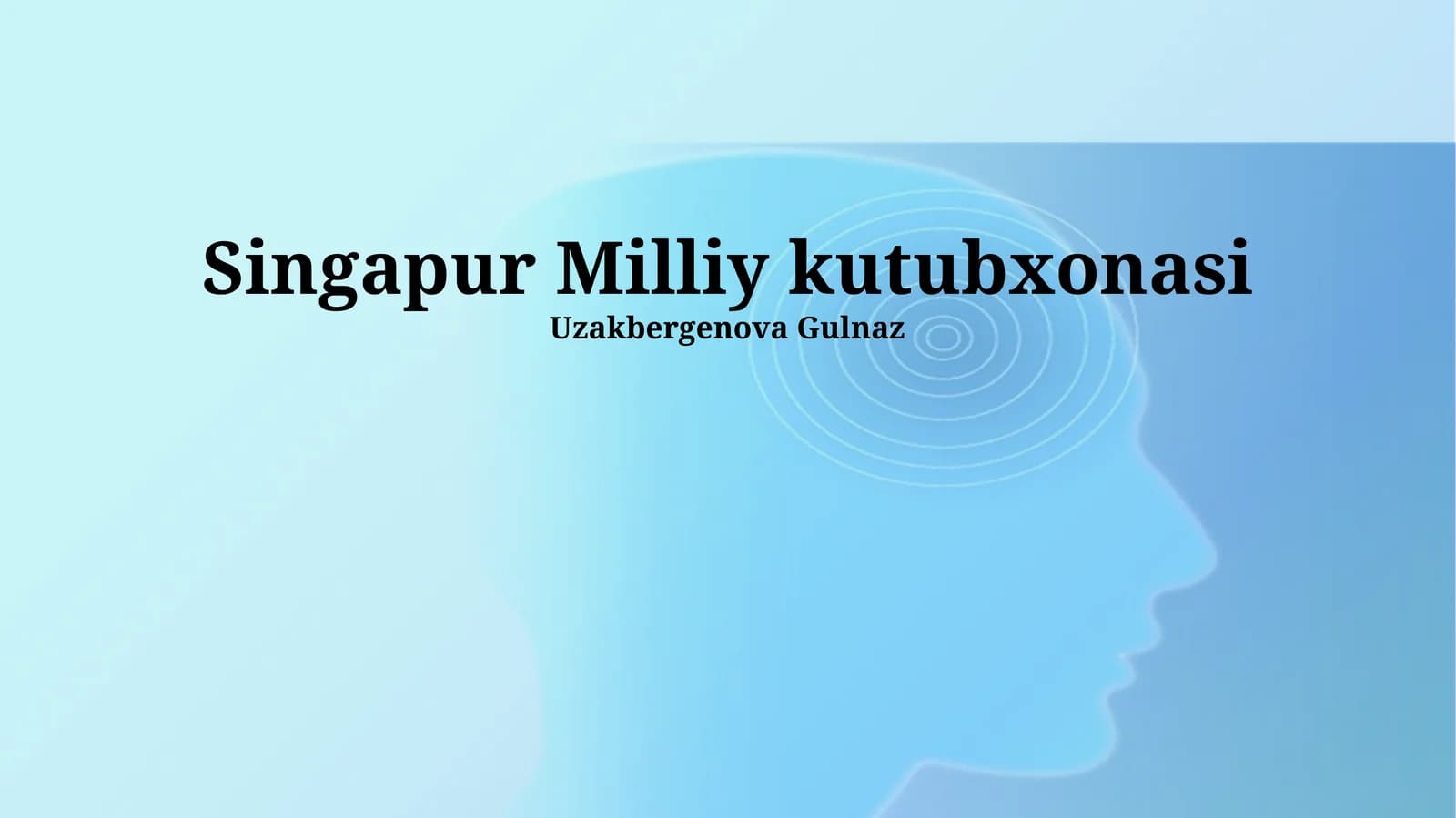 Singapur Milliy kutubxonasi